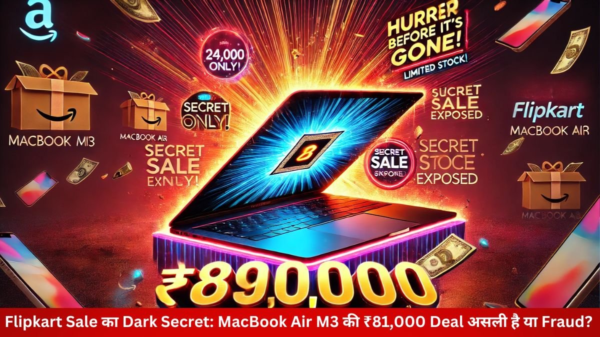 🚀 Flipkart Monumental Sale 2025: Apple MacBook Air M3 Drops to ₹81,000—Here’s Everything You Need to Know